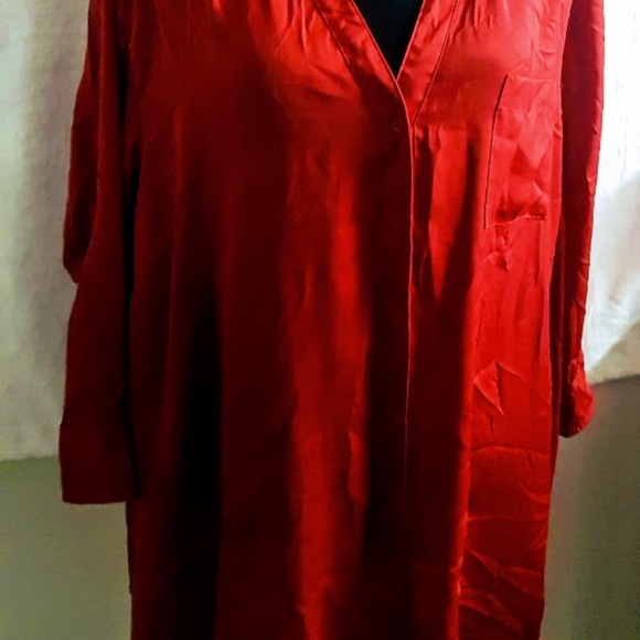 #C47 Penningtons Button Down Red Shirt - Picture 4 of 8